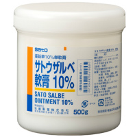 佐藤SATO Salbe氧化锌 软膏10%：500g(塑料容器)